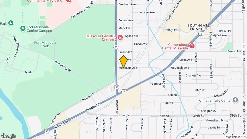 McDonald Ave Mapa y Detalles de la Ubicación