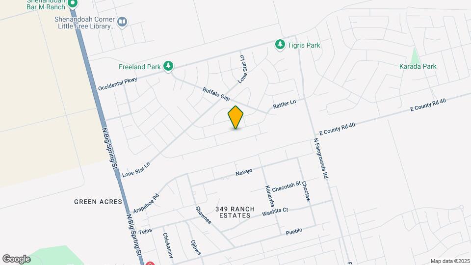 1600 Rattler Ln Map and Location Details