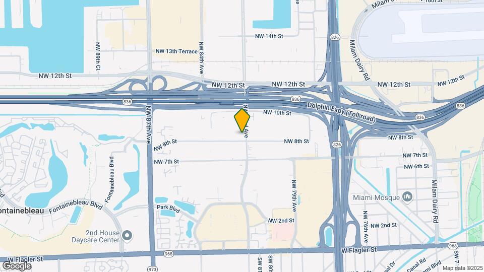 8201 NW 8th St Map and Location Details