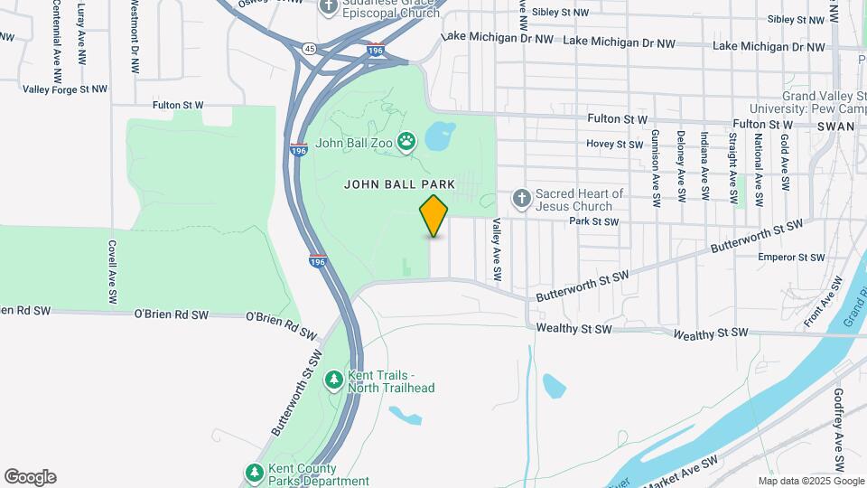 232 John Ball Park Dr SW Mapa y Detalles de la Ubicación