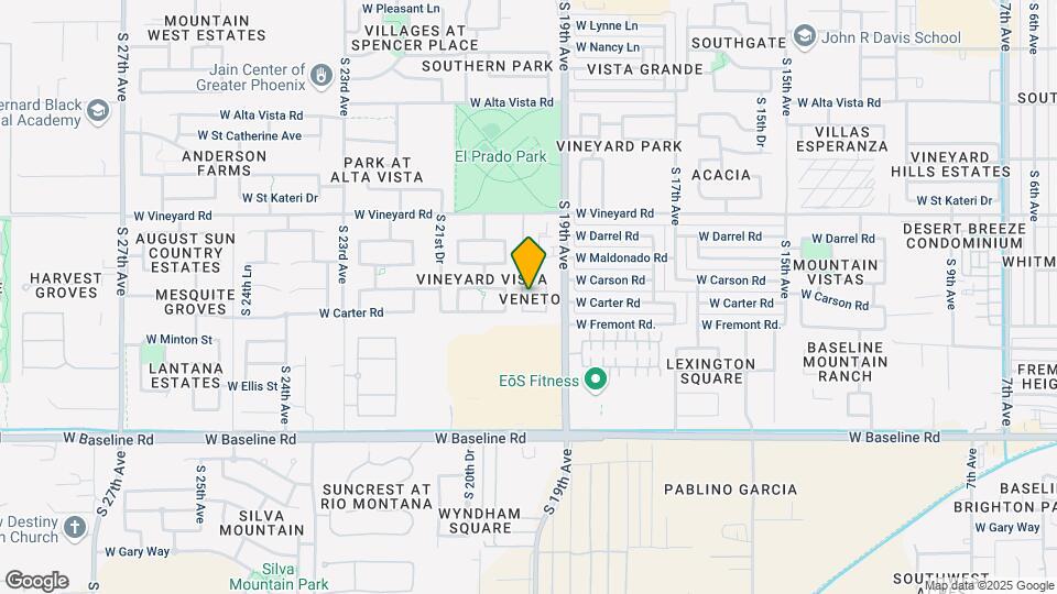 7103 S 19th Ln Map and Location Details