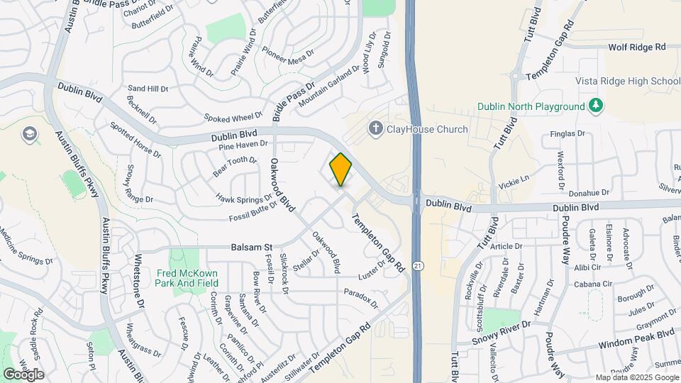 5609 Saint Patrick View Map and Location Details