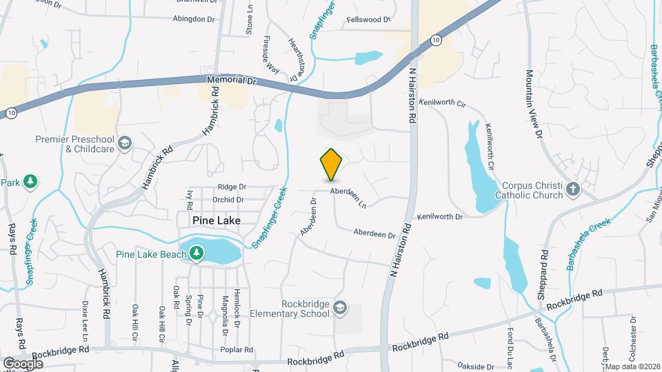 4634 Aberdeen Ln Mapa y Detalles de la Ubicación