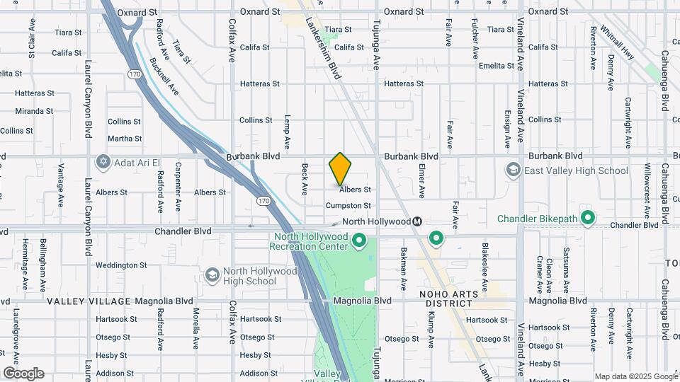 11468 Albers St Map and Location Details