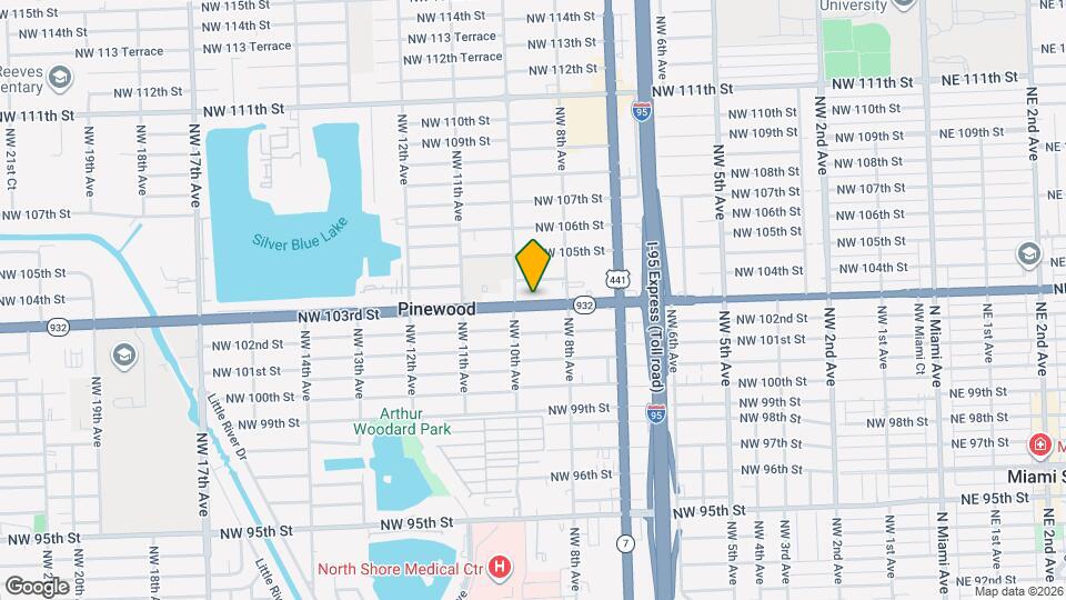 917 NW 103rd St Map and Location Details