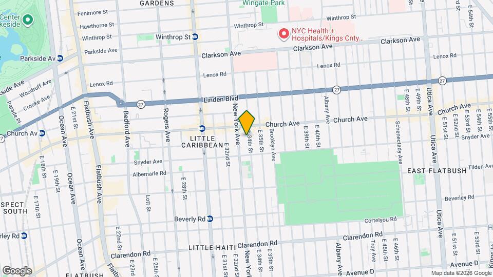 272 E 34th St Map and Location Details