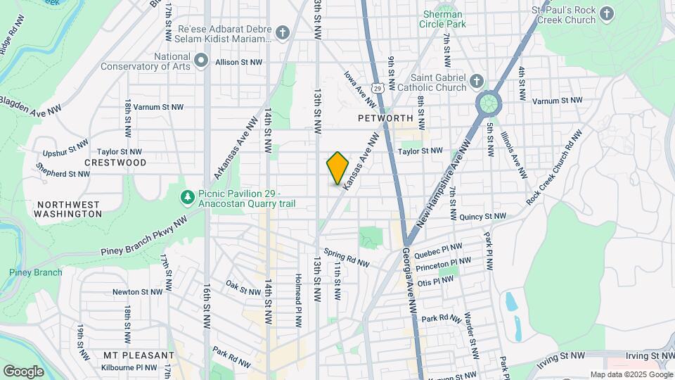 3900 Kansas Ave NW-Unit -1 Map and Location Details