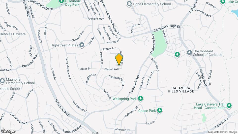 4378 Tuolumne Pl Map and Location Details