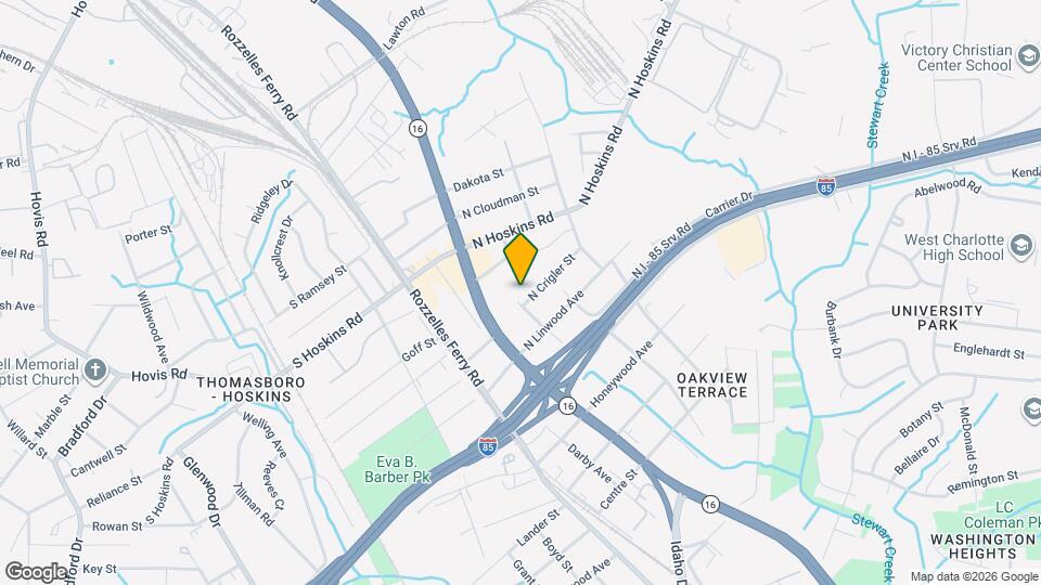 303 N Crigler St Map and Location Details