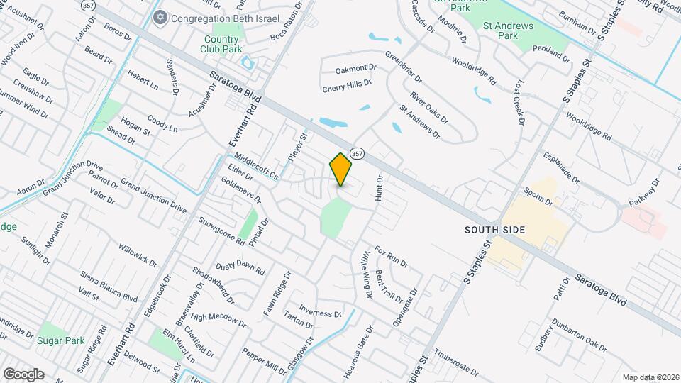 6614 Long Meadow Dr Map and Location Details