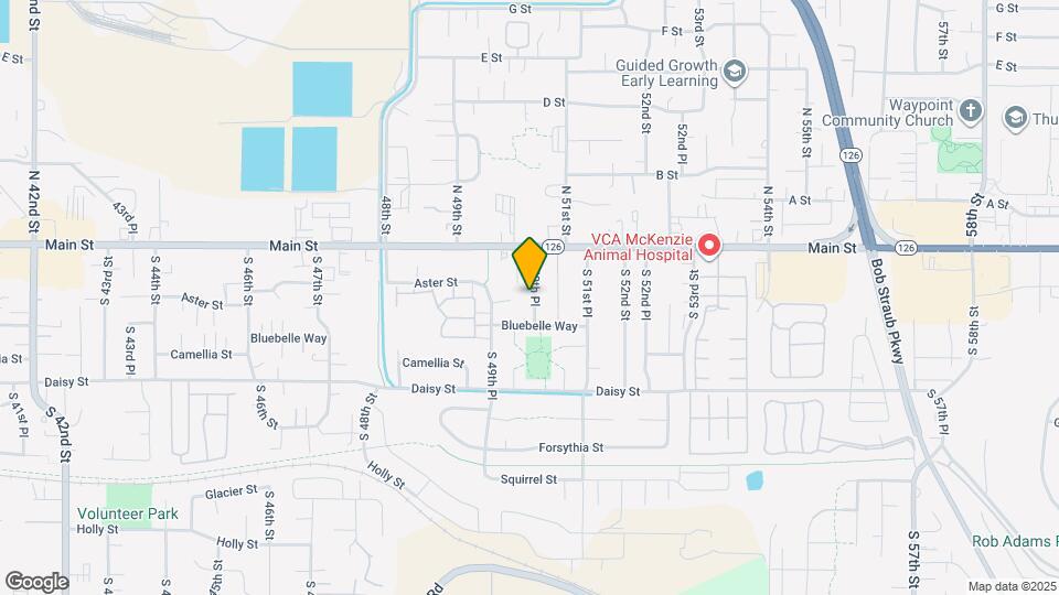 224 S 50th Pl Map and Location Details