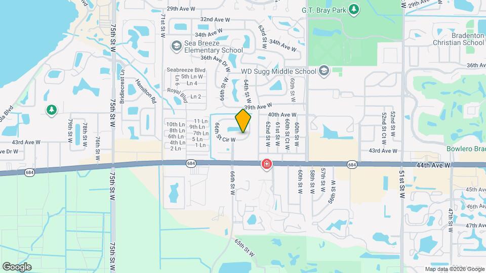 4161 66th St Cir W Map and Location Details