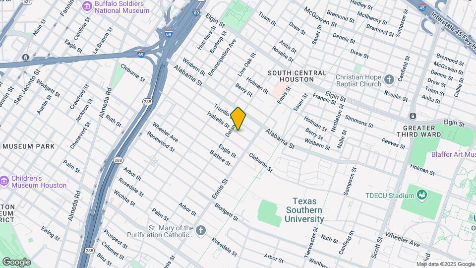 3000 Trulley St Mapa y Detalles de la Ubicación
