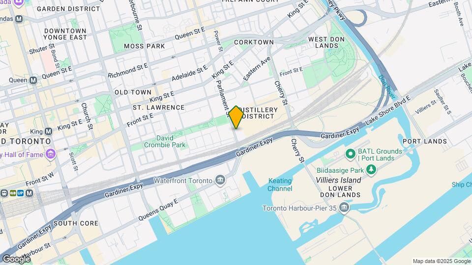 33 Parliament St Map and Location Details