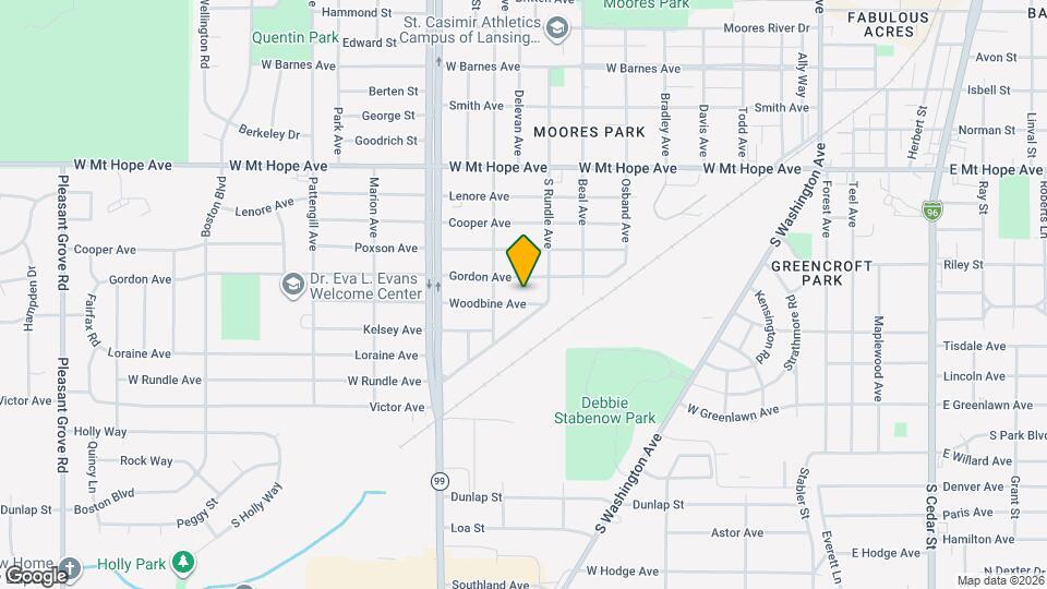 820 Woodbine Ave Map and Location Details