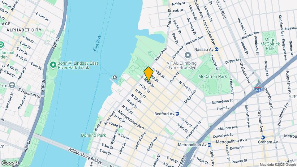 82 N 8th St Mapa y Detalles de la Ubicación