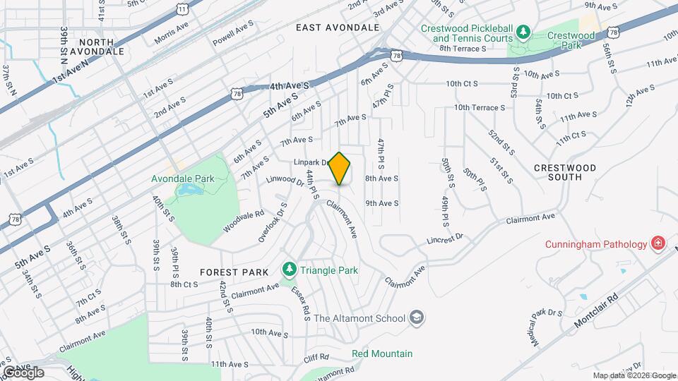 813 46th St S Map and Location Details