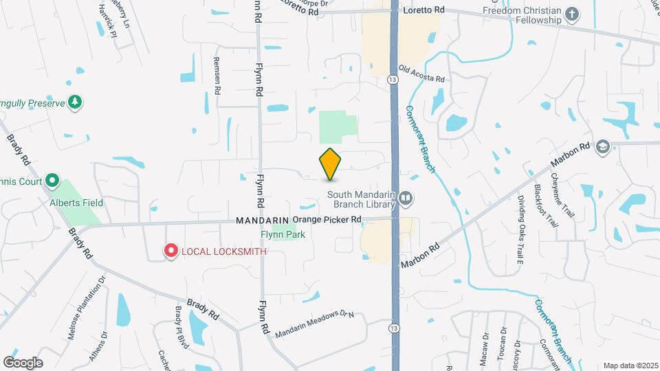 2810 Sweetholly Dr Map and Location Details