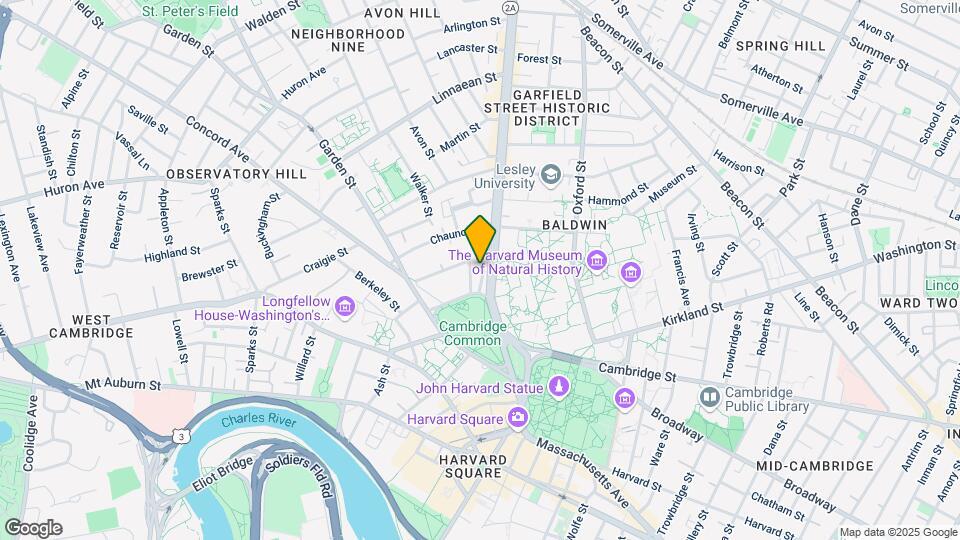 1560 Massachusetts Ave, Unit 3 Map and Location Details