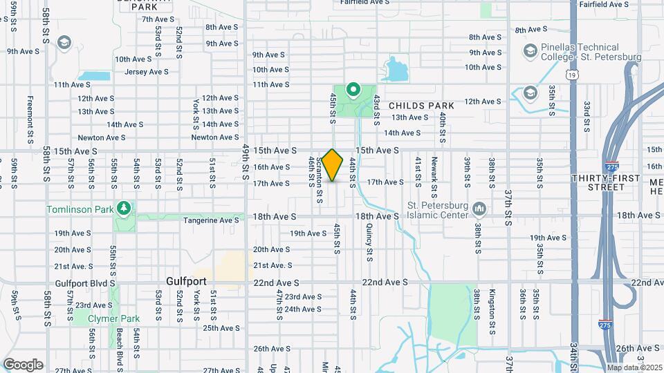 1711 45th St S Map and Location Details