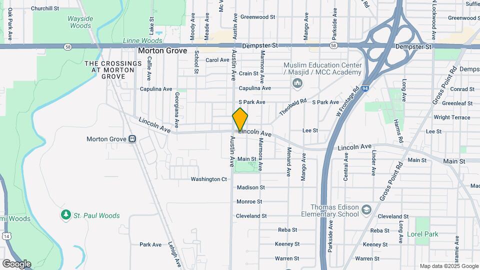 5935 Lincoln Ave, Unit 406 Map and Location Details