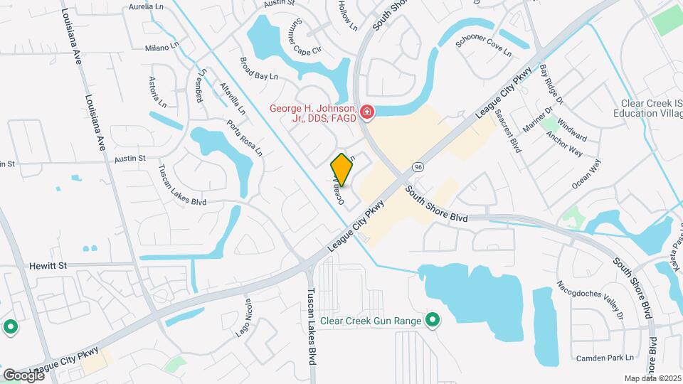 1299 Ocean Manor Ln Map and Location Details