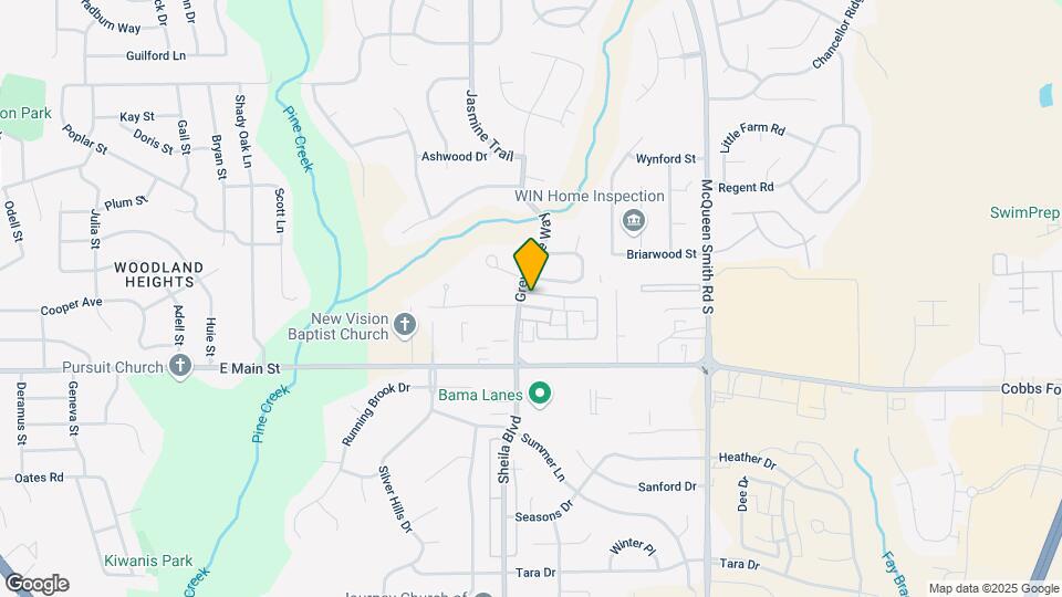 1703 Pebble Creek Dr Map and Location Details