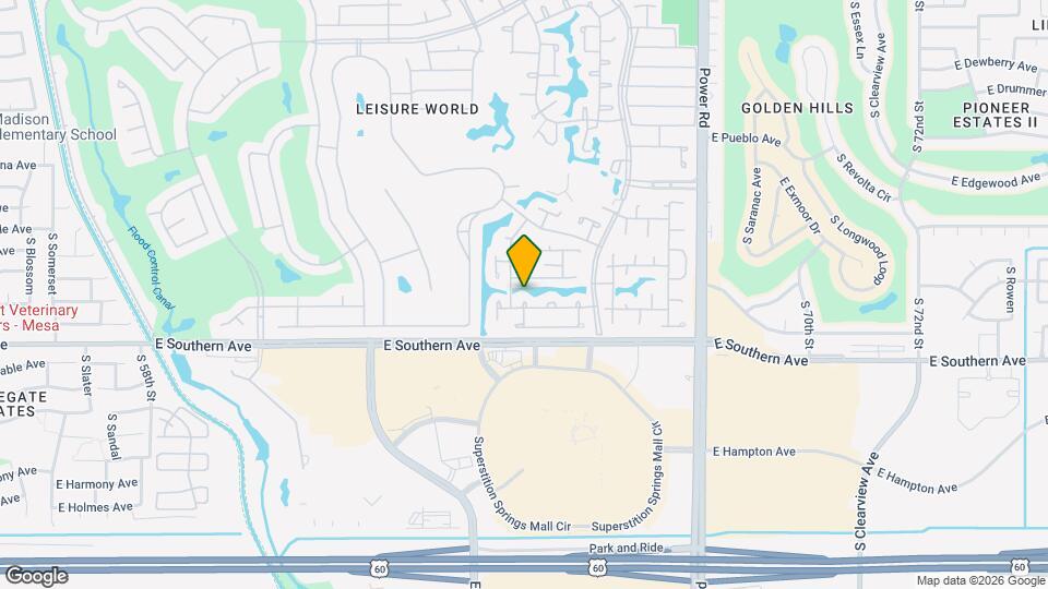 421 Leisure World Map and Location Details