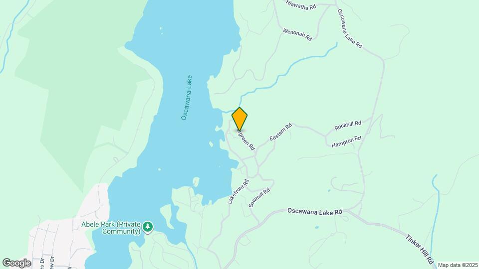 25 Evergreen Rd Map and Location Details