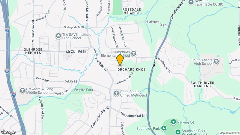 430 Village Creek Dr SE Map and Location Details