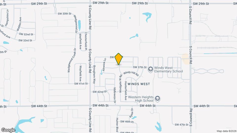 9441 SW 37th St Map and Location Details
