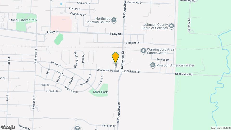 216 Sellman St Map and Location Details