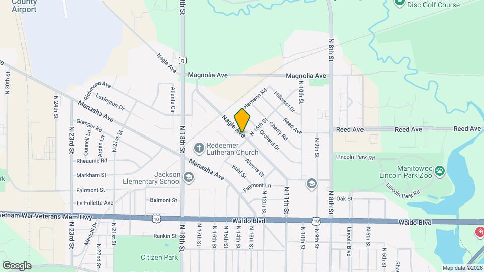 1619 Nagle Ave, Unit Upper unit Mapa y Detalles de la Ubicación