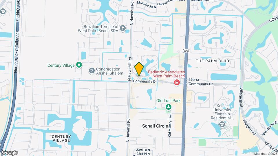 4887 Via Palm Lakes-Unit -Apt 507 Mapa y Detalles de la Ubicación