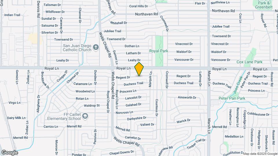 3334 Regent Dr Map and Location Details