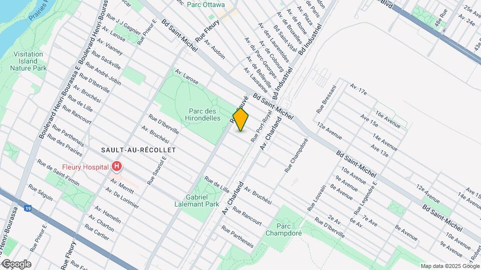 9705 Sackville Rue Map and Location Details