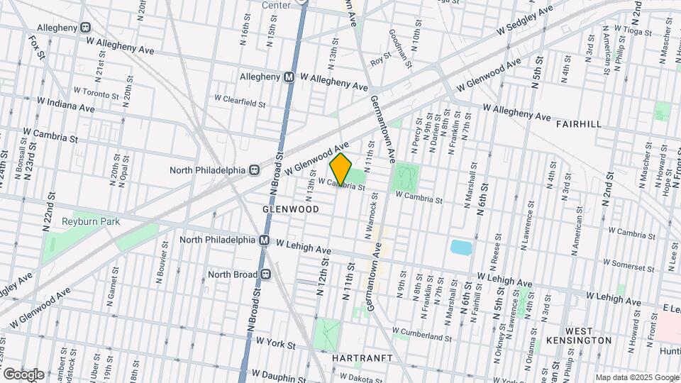 2843 N 12th St Map and Location Details