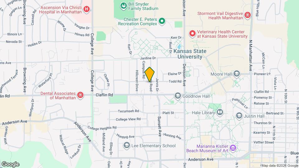 1425 Harry Road Map and Location Details