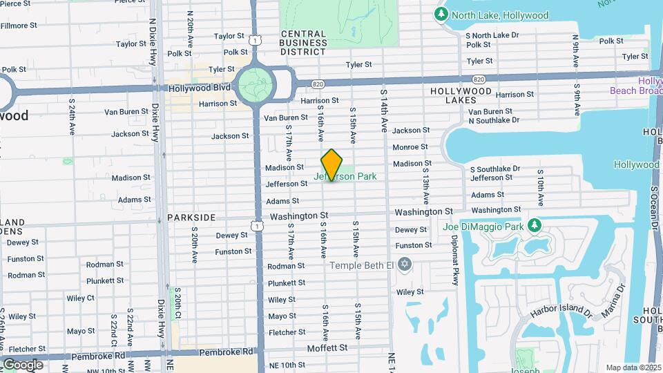 1544 Jefferson St Mapa y Detalles de la Ubicación