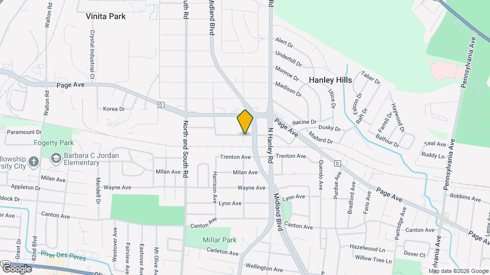 7446 Liberty Ave Map and Location Details