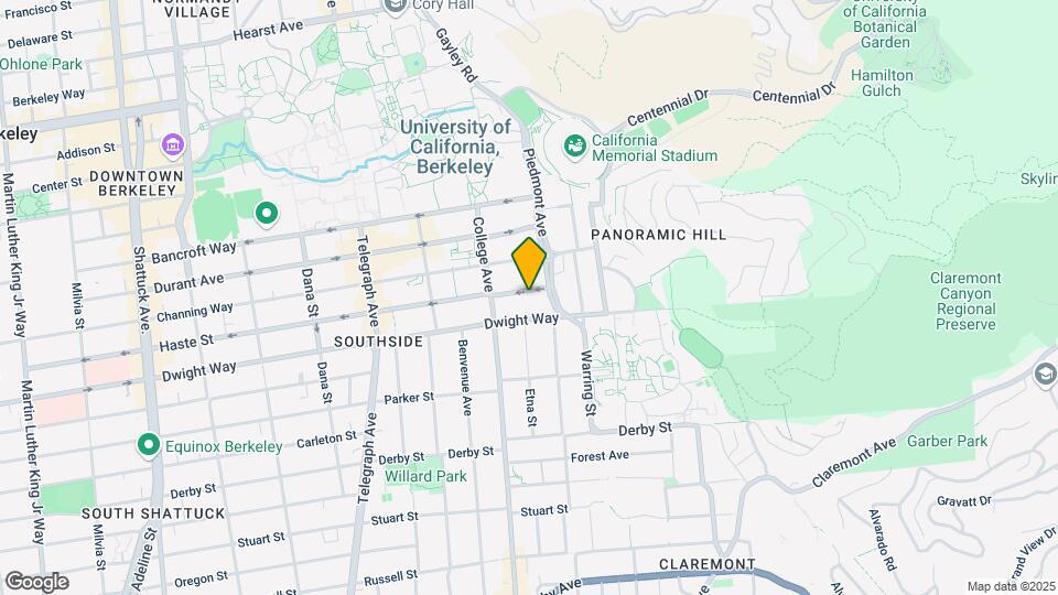 2728 Haste St Map and Location Details