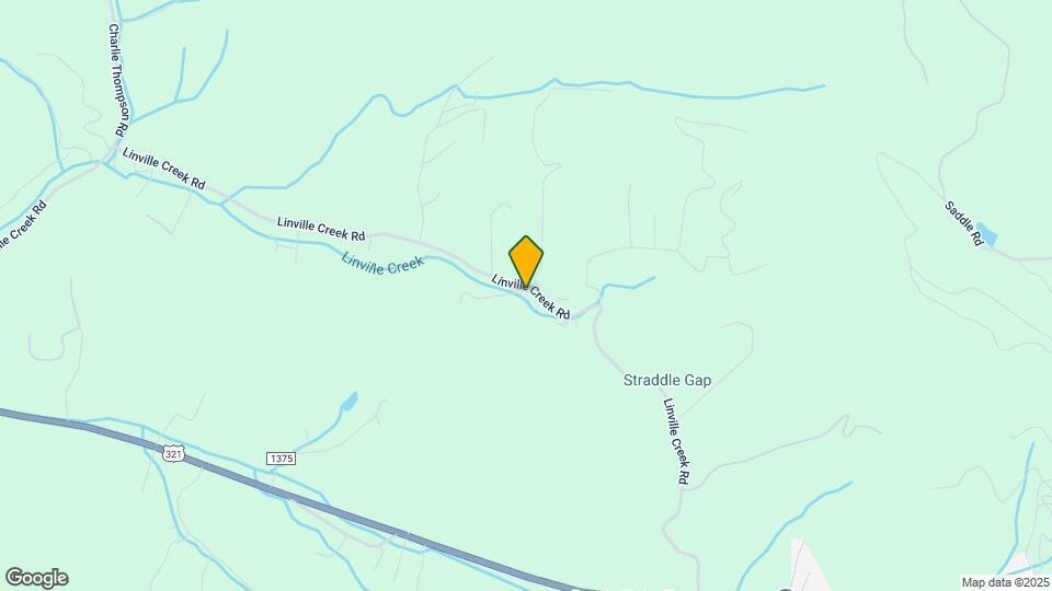 1121 Linville Creek Rd Map and Location Details