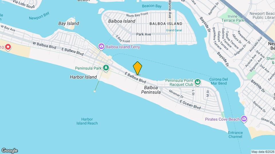 1126 E Balboa Blvd Map and Location Details