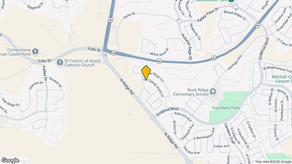 3686 Sandy Vista Ln Map and Location Details