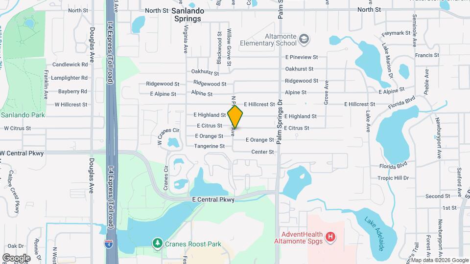 400 E Citrus St Map and Location Details