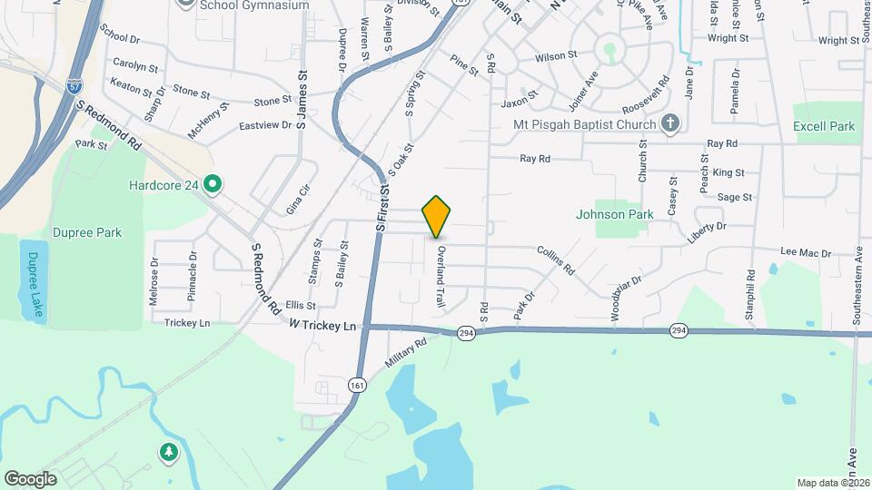 202 Overland Trail Map and Location Details