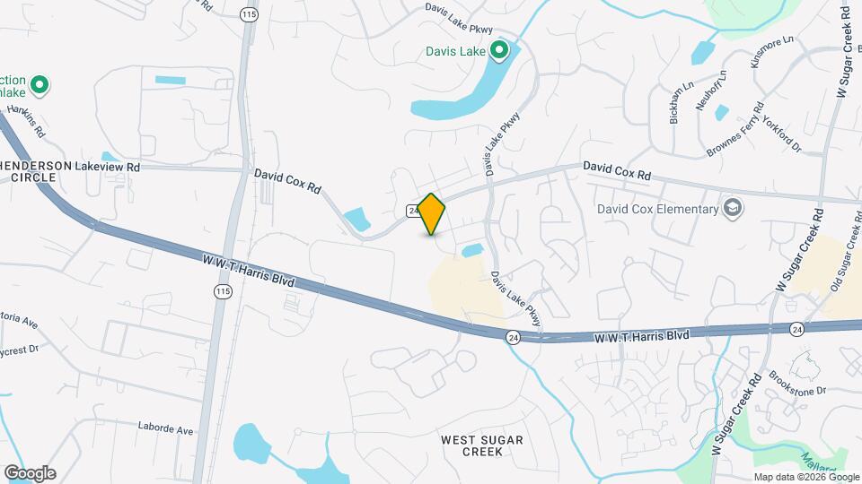 8731 Harris Lake Ln Map and Location Details