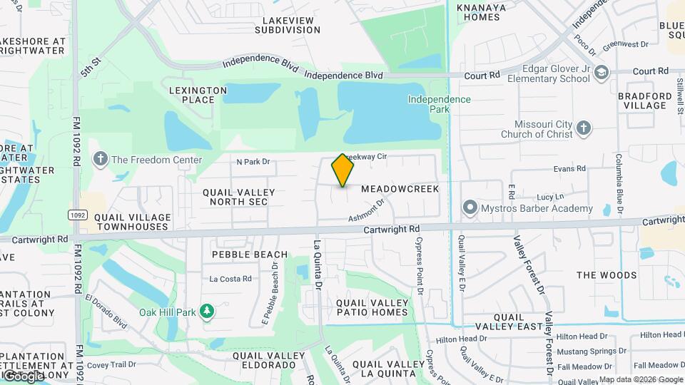 2306 Wallingford Dr Map and Location Details