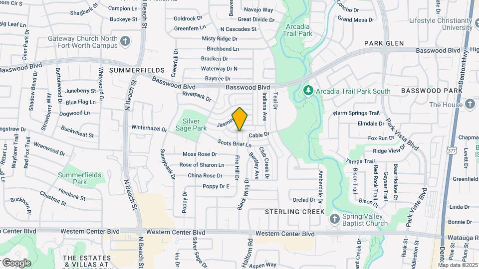 7116 Fire Hill Dr Map and Location Details