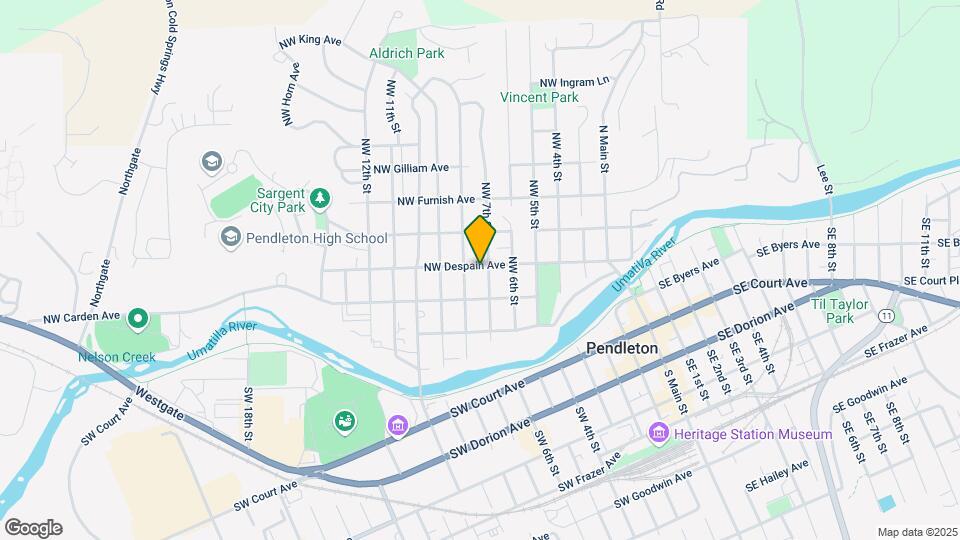 223 NW 7th St Map and Location Details